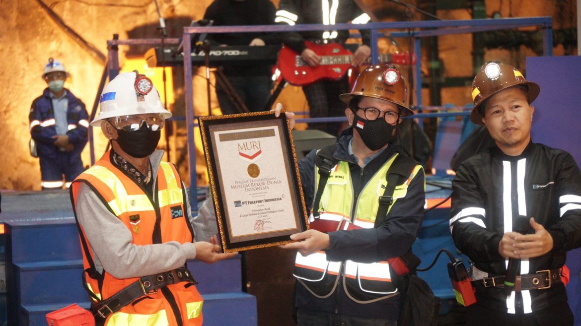 Freeport Kembali Raih Rekor MURI - Cepos Online