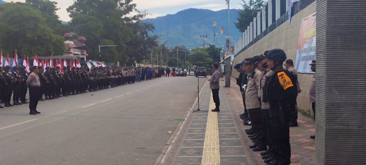 687 Personel TNI/ Polri Siap Amankan Penetapan DOB Papua Pegunungan - Cepos Online