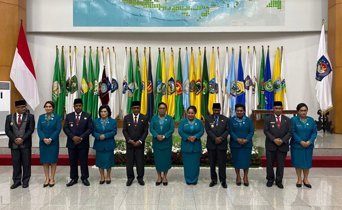 Ny. Ance Moomin Gwijangge Dilantik Jabat TP PKK Nduga  – Ny. Ance Moomin Gwijangge Dilantik Jabat TP PKK Nduga  - Cepos Online