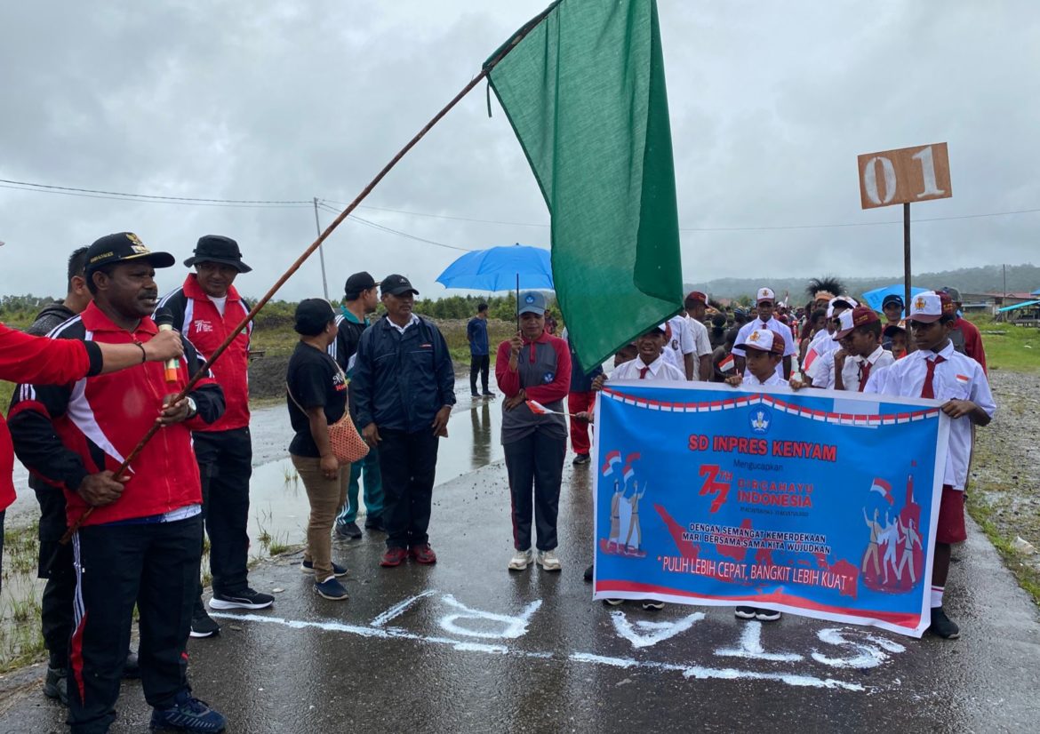 Sambut HUT RI ke 77, Pemkab Nduga Gelar Karnaval  – Sambut HUT RI ke 77, Pemkab Nduga Gelar Karnaval  - Cepos Online