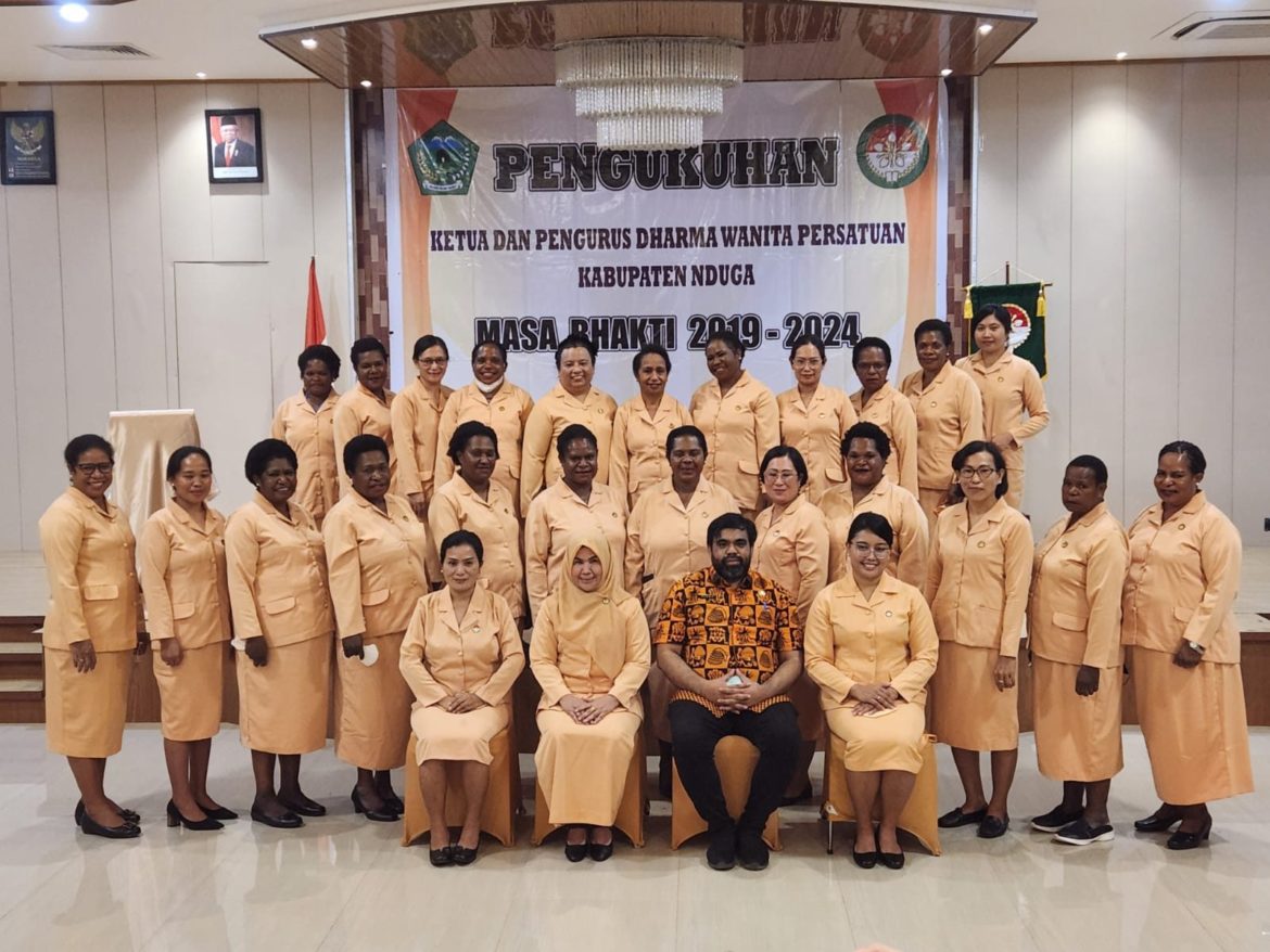 DWP Kabupaten Nduga Masa Bhakti 2019-2024 Dikukuhkan - Cepos Online