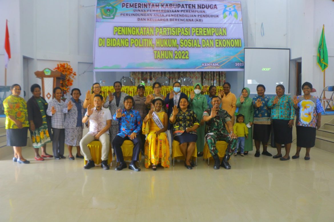 Tingkatkan Partisipasi Perempuan Nduga Dalam Bidang Hukum, Sospol dan Ekonomi - Cepos Online