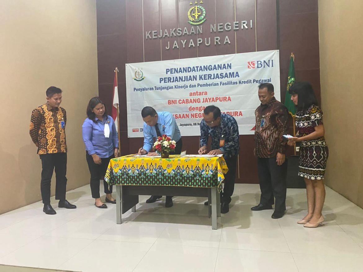 BNI Cabang Jayapura dan Kejari Jayapura Lakukan PKS – Papuanesia.id BNI Cabang Jayapura dan Kejari Jayapura Lakukan PKS - Cepos Online
