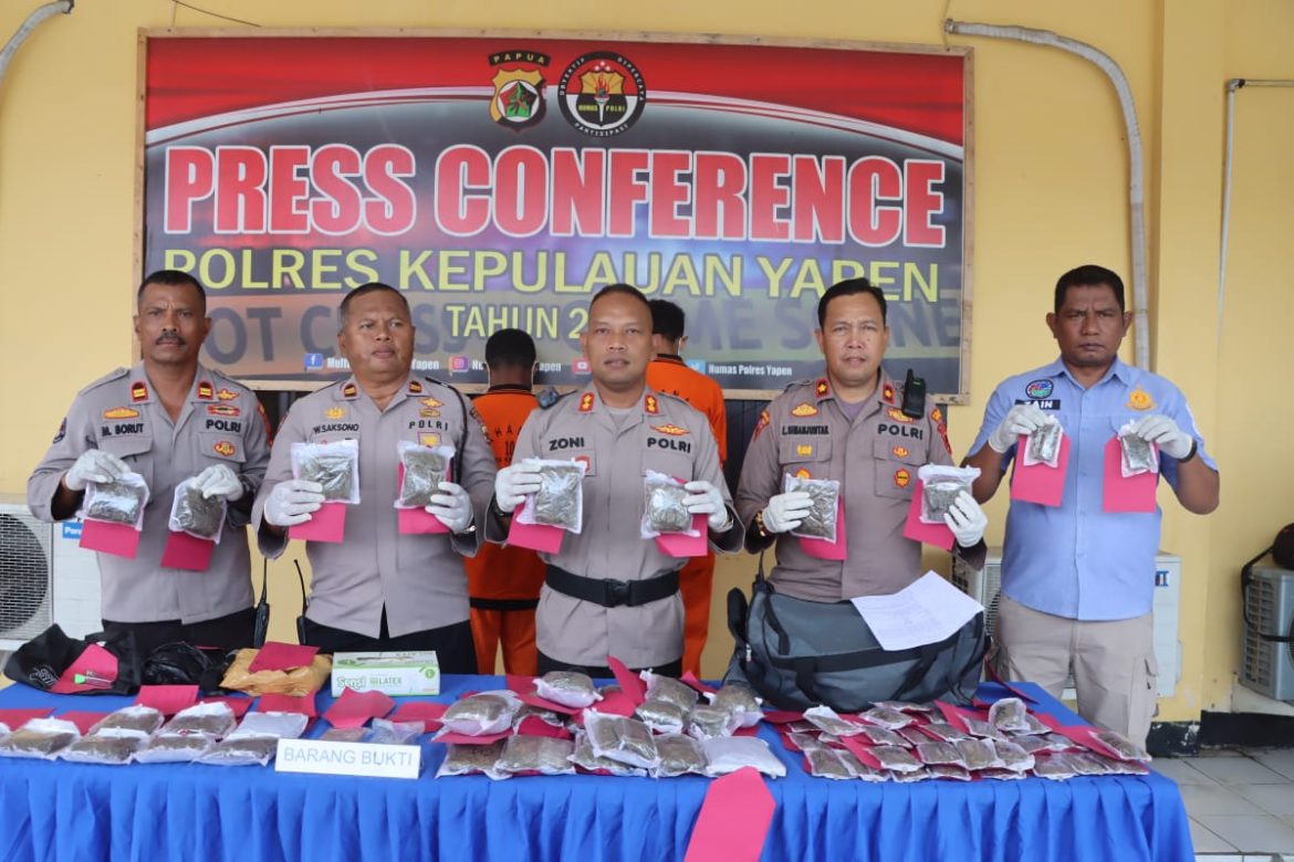 2,6 Kg Ganja Berhasil Diamankan Polres Yapen – Papuanesia.id 2,6 Kg Ganja Berhasil Diamankan Polres Yapen - Cepos Online